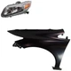 Headlight Lamp  Left Hand Side Driver for Honda Civic 2012
