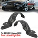 Driver & Passenger Side Fender Liner Set For 2014-2015 Lexus IS250 IS350 Driver & Passenger Side Fender Liner Set For 2014-2015 Lexus IS250 IS350