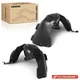 A-Premium 2pcs Front Inner Fender Liners with Insulation Foam for Ford Mustang