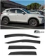 EOS Visors For 17-Up Mazda CX-5 JDM MUGEN Style Side Window Vents Rain Guards