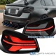 Tail Lights Fits 2015-2021 Subaru WRX STI Black/Smoke LED Sequential Signal Lamp
