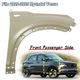 Fender For Hyundai Venue 2020-2024 Front Passenger Side w/ Side Marker Lamp Hole