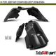 2x Inner Fender Liners Splash Shield for Jeep MP Compass 2017-2024 Front Side