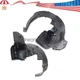 2pc For 2015-2019 Nissan Versa Fender Liners Front Driver & Passenger Side Set