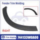 For 2023-2025 Honda HR-V Rear Wheel Opening Molding Passenger Right Side