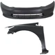 Bumper Cover Fascia Front Sedan for Honda Civic 2012