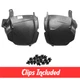 Front Fender Liner Set w/ Clips For 2006-2010 Ford Explorer FO1248127 Front Fender Liner Set w/ Clips For 2006-2010 Ford Explorer FO1248127