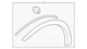 Genuine Mitsubishi Wheel Opening Molding 7407A302 Genuine Mitsubishi Wheel Opening Molding 7407A302