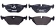 Textar Rear Semi-Metallic Brake Pad Set For 1992-2005 BMW 325i 1998-00 BMW 323i