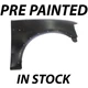 NEW Painted To Match Front Passenger Fender for 1997-2003 Ford F-150 w/ Moldings