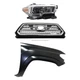Front Grille Kit For 2016-2017 Toyota Tacoma TRD Off-Road TRD Sport Front Grille Kit For 2016-2017 Toyota Tacoma TRD Off-Road TRD Sport