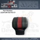 TOYOTA TUNDRA TRD PRO GEAR SHIFTER KNOB BLACK & RED OEM 2022-2024 TOYOTA TUNDRA TRD PRO GEAR SHIFTER KNOB BLACK & RED OEM 2022-2024