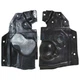 For 12-15 Rogue Front Engine Splash Shield Under Car Cover&nbsp;Left & Right SET PAIR