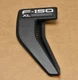 2021-2025 Ford F150 XL Textured Left Driver Fender Vent Emblem Nameplate OEM 2021-2025 Ford F150 XL Textured Left Driver Fender Vent Emblem Nameplate OEM