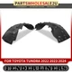 2x Inner Fender Liners Durable Noise Reduction Front for Toyota Tundra 2022-2024 2x Inner Fender Liners Durable Noise Reduction Front for Toyota Tundra 2022-2024