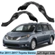 ender Liners Set For 2011-2017 Toyota Sienna Front Driver and Passenger Side