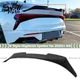 FOR 2025+ KIA K5 OPTIMA GLOSS BLACK V STYLE HIGHKICK DUCKBILL TRUNK SPOILER WING