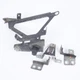09-15 OEM BMW F01 F02 Front Left Driver Side Fender Bracket Wing Holder SET