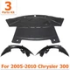 Front Fender Liners and Engine Splash Shield Kit For 2005-2010 Chrysler 300 RWD Front Fender Liners and Engine Splash Shield Kit For 2005-2010 Chrysler 300 RWD