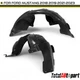 2pcs Inner Fender Liners with Insulation Foam for Ford Mustang 2018-2023 Front