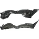 Front Fender Liners Set For 2013-2015 Nissan Altima Sedan Front Fender Liners Set For 2013-2015 Nissan Altima Sedan