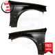 Front Fender HO1241151 HO1240151 Set of 2 Right & Left for 1999-2000 Honda Civic