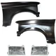 Front Fender Kit Compatible with Ford F-150 / F-250 / F-350 Heavy Duty