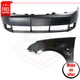 Front Bumper Cover & Fender Kit 2pc primed for 2009-2011 Ford Focus S,SE,SEL Front Bumper Cover & Fender Kit 2pc primed for 2009-2011 Ford Focus S,SE,SEL
