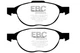 EBC Ultimax Front Brake Pads for Mazda 5 2.0 TD (CR) (110 BHP) (2005 > 11) EBC Ultimax Front Brake Pads for Mazda 5 2.0 TD (CR) (110 BHP) (2005 > 11)