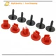 Red Black Engine Splash Shield Hardware Fits Ford Bronco Sport Maverick 5-Set Red Black Engine Splash Shield Hardware Fits Ford Bronco Sport Maverick 5-Set