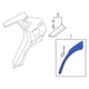 OEM Wheel Opening Molding - Hyundai (87711-J9500-PGY) 2018-2021 Hyundai