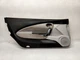 2012 HONDA CR-Z FRONT LEFT DRIVER SIDE INTERIOR DOOR PANEL TRIM, OEM LOT3602