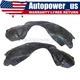 Splash Shield Set For 2015-2022 Dodge Challenger 2Pcs Front Left & Right Side