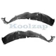 For 16-18 Maxima Front Splash Shield Inner Fender Liner w/o Insulation SET PAIR