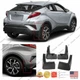4pcs/Set Black Mud Flaps Mudguard Dirt Fender Cover For Toyota C-HR CHR 2018-21