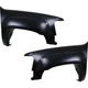 Fit 2007 08 09 10 -2013 GMC Sierra 1500 Fender Set of 2 Front LH&RH Primed Steel Fit 2007 08 09 10 -2013 GMC Sierra 1500 Fender Set of 2 Front LH&RH Primed Steel