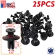 25x Bumper Fender Rivet Trim Clips 0G03250037-A for Kia Soul EV Sportage Amanti