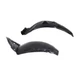 For Infiniti G25 2011 2012 Fender Liner Driver and Passenger Side | Pair - Front