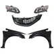 Headlight Kit For 2013-2015 Honda Civic Driver and Passenger Side