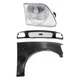 Grille For 1997-1998 Ford F-150 Mesh with RH Fender with Wheel Arch Holes Kit