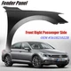 For Volkswagen Passat 2020 2021 2022 Black Fender Right Side | Front | Primed For Volkswagen Passat 2020 2021 2022 Black Fender Right Side | Front | Primed