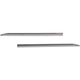 Fender Molding Trim Set For 2010-2013 Mercedes Benz E350 E550 Front Lower Chrome Fender Molding Trim Set For 2010-2013 Mercedes Benz E350 E550 Front Lower Chrome
