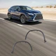 Front Left+Right Side Fender Flares Molding Trim For 2016-19 Lexus RX350 RX450h Front Left+Right Side Fender Flares Molding Trim For 2016-19 Lexus RX350 RX450h