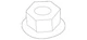 Genuine Ford Radiator Support Splash Shield Nut -W702438-S300 Genuine Ford Radiator Support Splash Shield Nut -W702438-S300