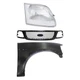 3-Piece Kit Grille for Ford F-150 (1999-2003), Ford F-150 Heritage (2004), Ford