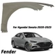 Front Passenger Right Side Fender For Hyundai Sonata 2020-2023 Front Passenger Right Side Fender For Hyundai Sonata 2020-2023