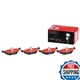 Brembo P06025N Premium Ceramic Rear Disc Brake Pad Set Alpina/Bmw/Bmw