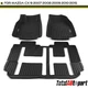 4Pcs Black Floor Mats for Mazda CX-9 2007 2008 2009 2010-2015 Front & Rear Side 4Pcs Black Floor Mats for Mazda CX-9 2007 2008 2009 2010-2015 Front & Rear Side