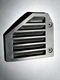 2004-2009 HUMMER H2 FRONT LEFT DRIVERS SIDE FENDER VENT GRILLE MOLDING OEM 2004-2009 HUMMER H2 FRONT LEFT DRIVERS SIDE FENDER VENT GRILLE MOLDING OEM