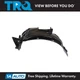 TRQ Front Left Inner Fender Liner Black For 2011-2015 Honda CR-Z HO1248140